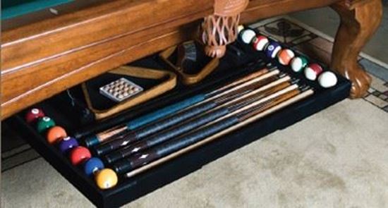Picture of Perfect Drawer Pool Table Cue Rack