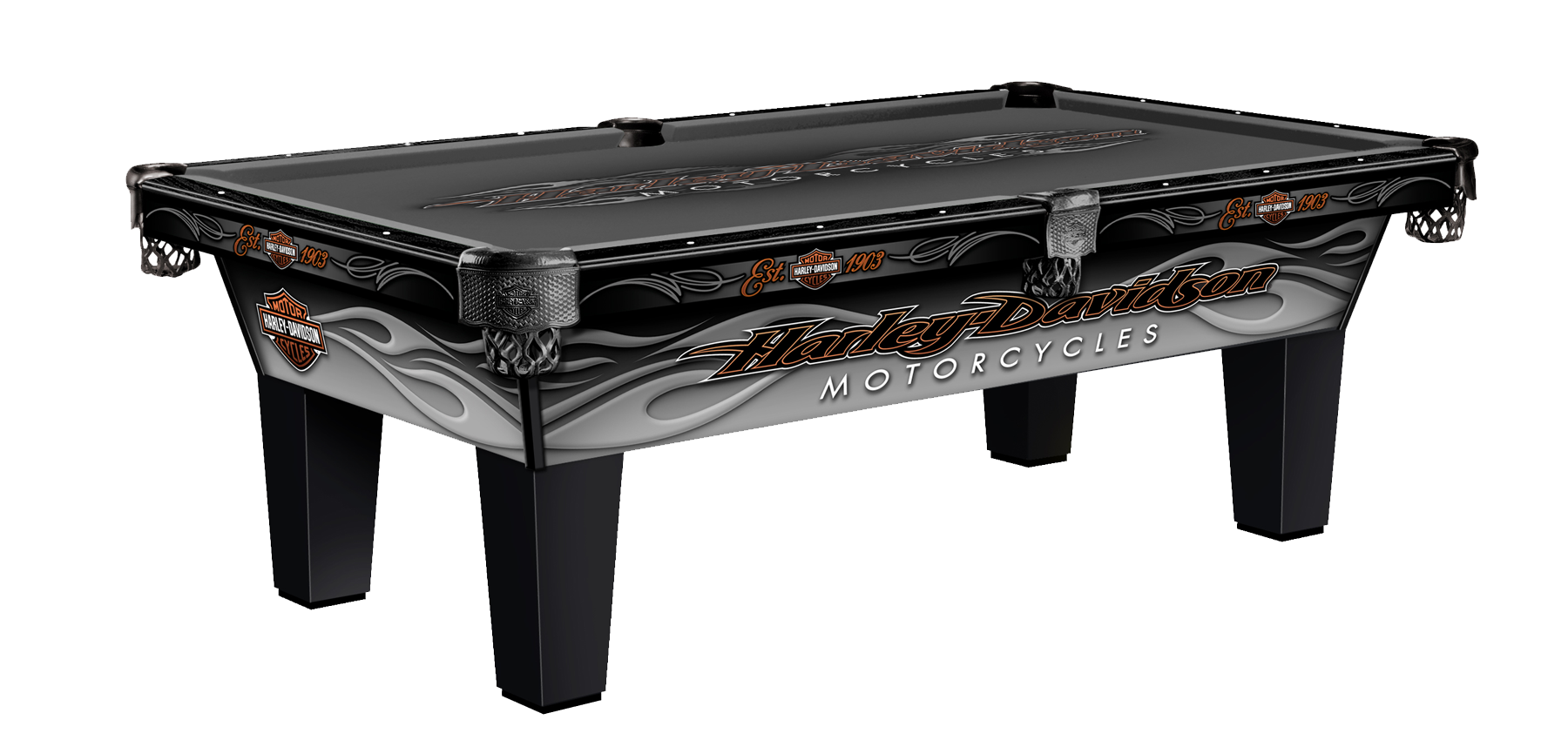 Olhausen Harley Davidson Laminate Pool Table Ace Game Room Gallery
