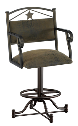 Picture of Callee Texas Swivel Barstool