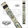 Picture of ATHENA ATHC10 2X2 HARD EMBROIDERED CUE CASE