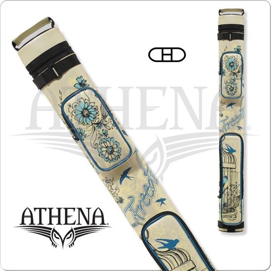 Picture of ATHENA ATHC10 2X2 HARD EMBROIDERED CUE CASE