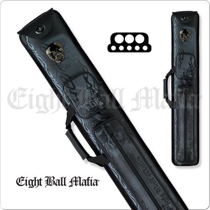 Picture of Eight Ball Mafia EBMCNA 3x5 Hard Cue Case