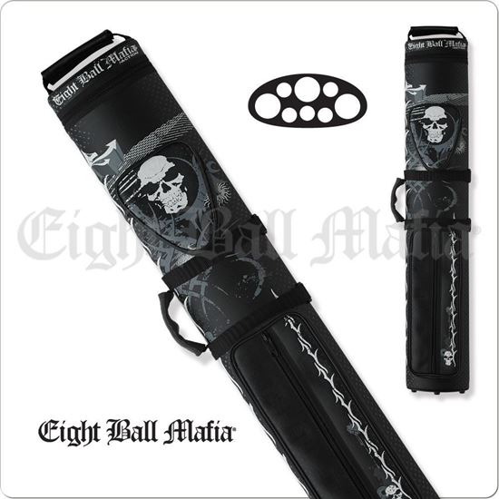 Picture of Eight Ball Mafia EBMC35A 3x5 Hard Cue Case