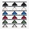 Picture of HJ Scott Matte Black Bar 3-Shade Metal Light