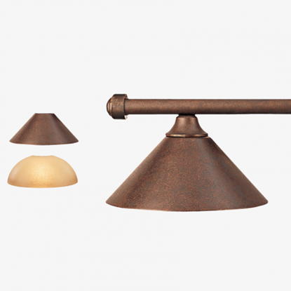 Picture of HJ Scott Autumn Rustic Bar 3-Shade Light