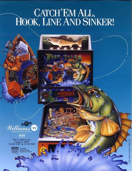 Picture of Fish Tales Pinball Machine by Williams