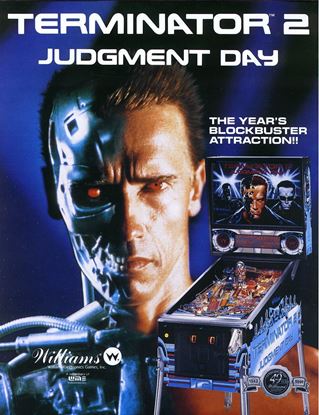 Picture of Terminator 2: Judgement Day Pinball Machine By Williams