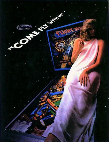 Picture of Flight 2000 Pinball Machine by Stern