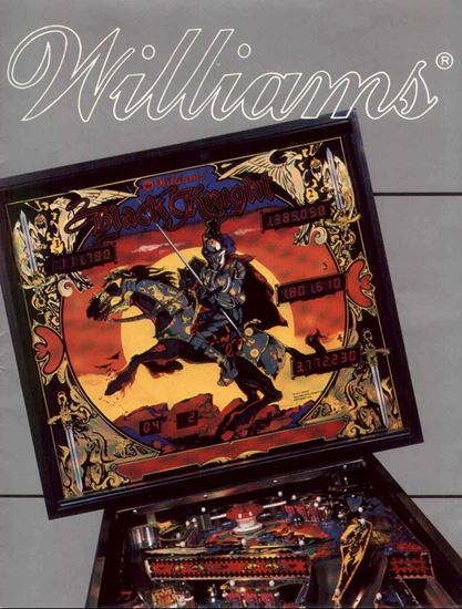 Picture of Black Knight Pinball Machine By Williams