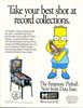 Picture of The Simpsons Pinball Machine by Data East