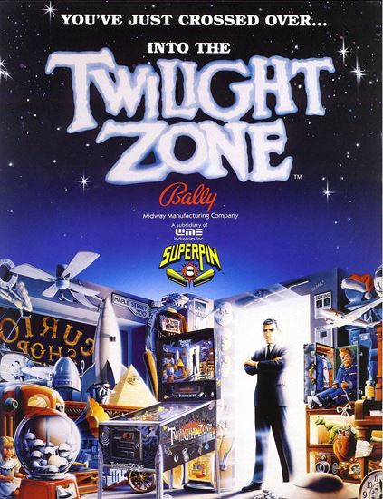 Picture of Twilight Zone Pinball Machine By Bally