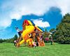 Picture of 19J Rainbow Castle Pkg V w/ 360° Spiral Slide