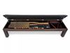 Picture of Presidential Billiards Ash Brown with Black Vinyl Spectator Bench