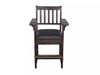 Picture of Presidential Billiards Charcoal Brown Spectator Chair