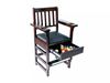 Picture of Presidential Billiards Espresso Spectator Chair