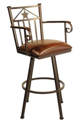 Picture of Callee Lonestar Swivel Barstool