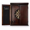 Picture of Presidential Billiards Classic Espresso Dartboard Cabinet