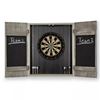 Picture of Presidential Billiards Rustic Barndoor Gray Dartboard Cabinet