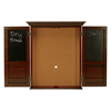 Picture of Hj Scott Windsor Dartboard Cabinet - Old World Mahogany