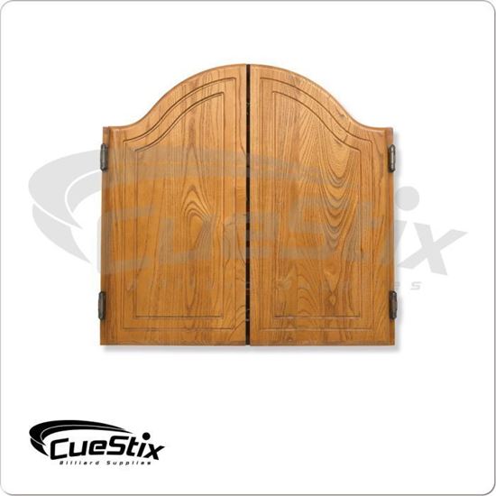 Cuestix Arched Oak Dartboard Ace Game Room Gallery