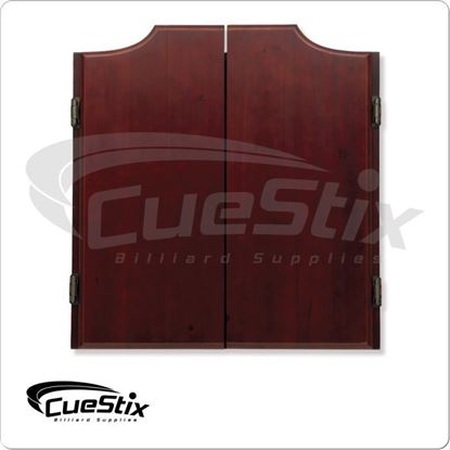 Picture of Cuestix Wine Stained Dartboard Cabinet