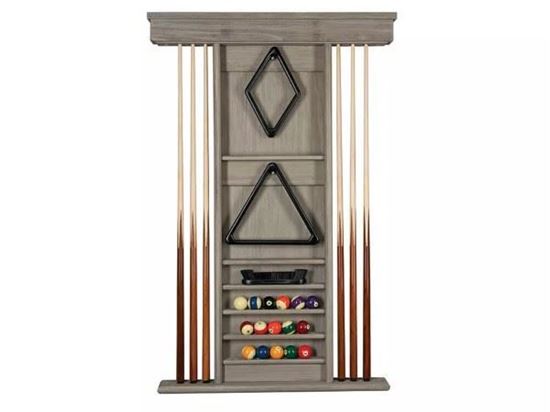 Picture of Presidential Billiards Barndoor Gray Wall Rack