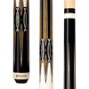 Picture of Players White Black & Abalone Wrapless Cue