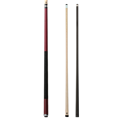 Picture of Pure X Purple Heart Matte Finish Cue with MZ Grip 2 Shaft Bundle - Turbo Lock / 12.5mm