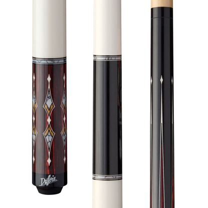 Picture of Dufferin Black & White Renga Wrapless Cue - Quick Release