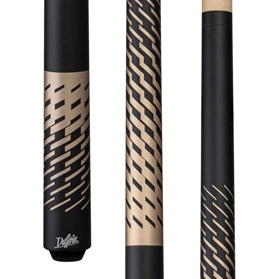 Picture of Dufferin Shadow Weave Wrapless Cue - Gold - 5/16 x 18