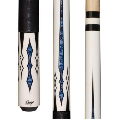 Picture of Rage White Rider Cue with Black Nylon Wrap