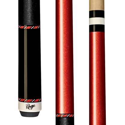 Picture of Rage Righteous Red Cue with Black Nylon Wrap