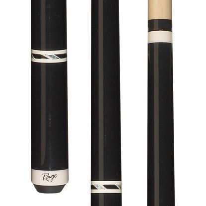 Picture of Rage Metallic Black Night Wrapless Cue