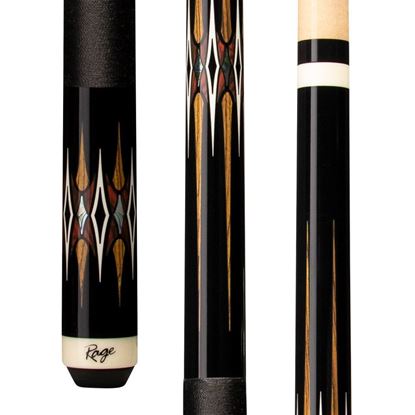 Picture of Rage Hidden Shadows Cue with Black Nylon Wrap