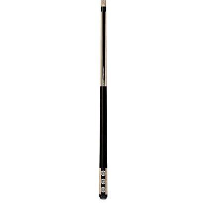 Picture of Lucasi Custom Carom Premium Black Birdseye Maple with Abalone Wrapless Cue