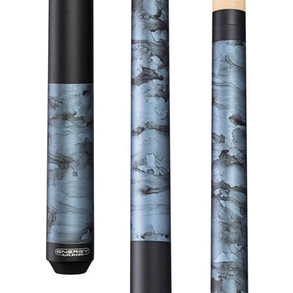 Picture of Energy by Players Matte Teal Smoke Wrapless Cue
