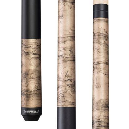 Picture of Energy by Players Matte Champagne Smoke Wrapless Cue