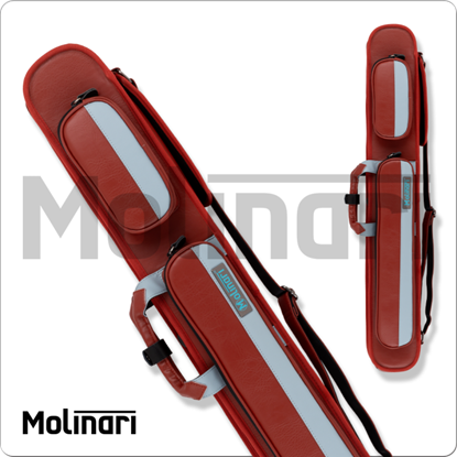 Picture of Molinari MLCS24 2x4 Retro Hybrid Soft Case- Brown & Light Blue